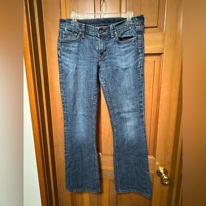 Citizens Of Humanity Dark Blue Boot Cut Jeans